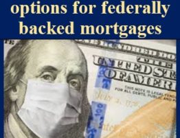 cares act relief options for federally backed mortgages