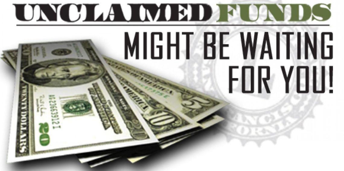 unclaimed funds